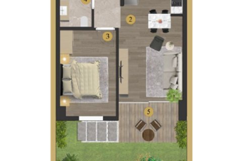 Daire 1+1 Zeytinburnu, İstanbul, Türkiye №238745 - 11