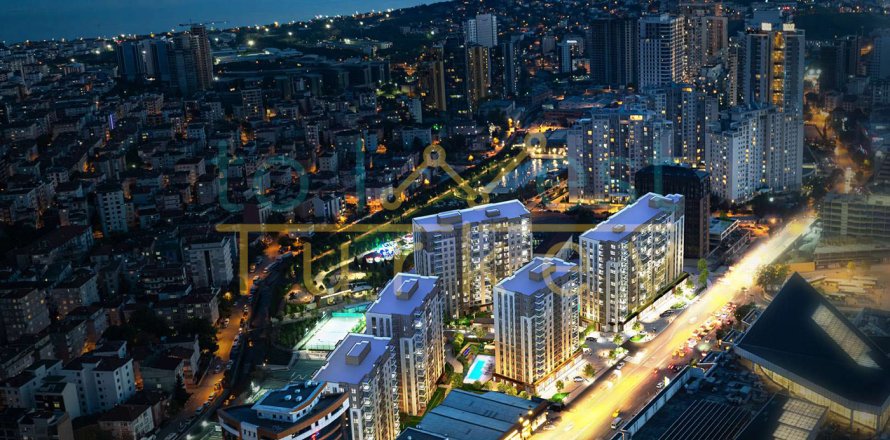 آپارتمان در Maltepe، Istanbul ، ترکیه 2 خوابه ، 86.8 متر مربع. شماره 238743