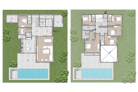 Продажа виллы  в Бююкчекмедже, Стамбуле, Турция 4+2, 406м2, №238778 – фото 14