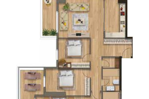 2+1 Leilighet i Izmir, Tyrkia Nr. 238779 - 12