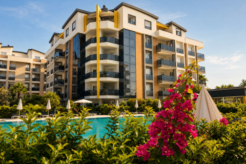 1+1 Lägenhet  i Konyaalti, Antalya, Turkiet Nr. 238401