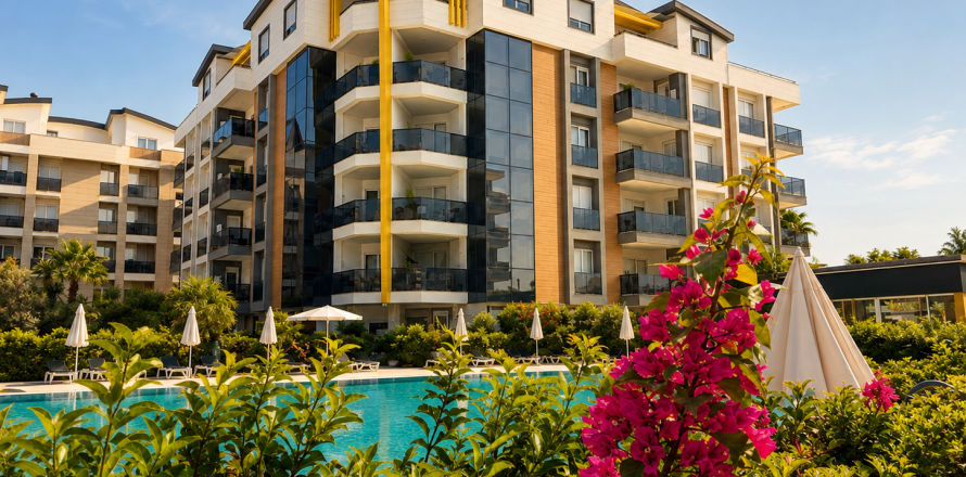 1+1 Lägenhet  i Konyaalti, Antalya, Turkiet Nr. 238401