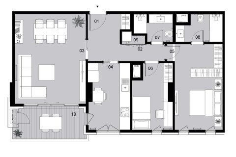 Daire 2+1 Üsküdar, İstanbul, Türkiye №238748 - 11