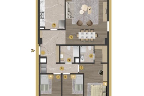 Daire 1+1 Zeytinburnu, İstanbul, Türkiye №238745 - 13