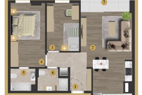 Daire 1+1 Zeytinburnu, İstanbul, Türkiye №238745 - 12