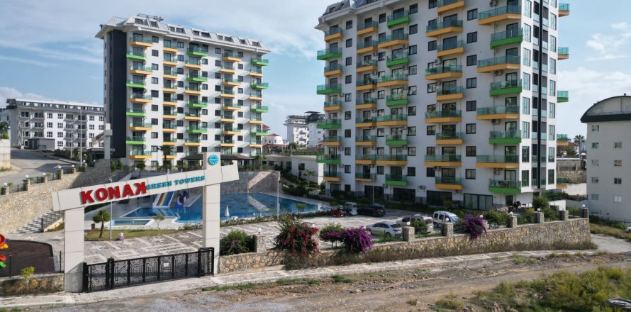 1+1 Leilighet i Alanya, Antalya, Tyrkia Nr. 238630