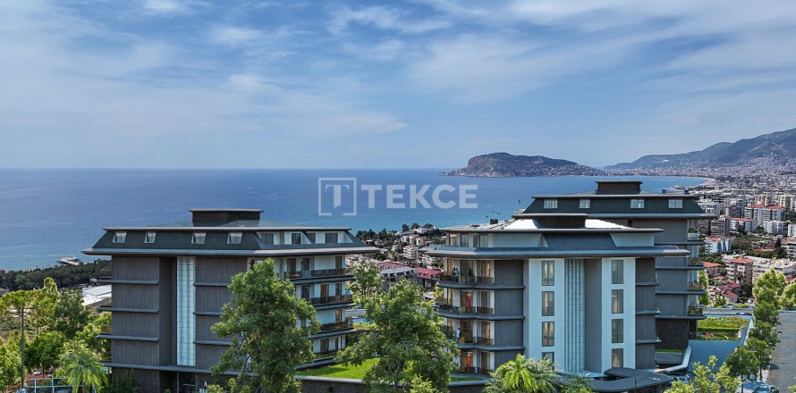 4+1 Lejlighed i Alanya, Antalya, Tyrkiet Nr. 238202