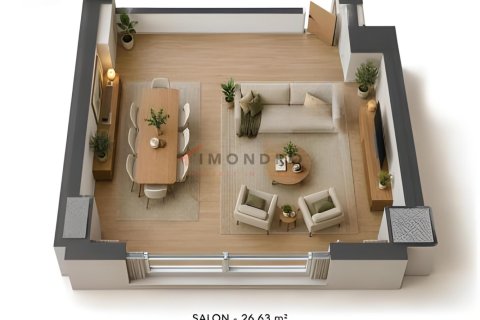 3+1 Leilighet  i Fatih, Istanbul, Tyrkia Nr. 238504 - 8