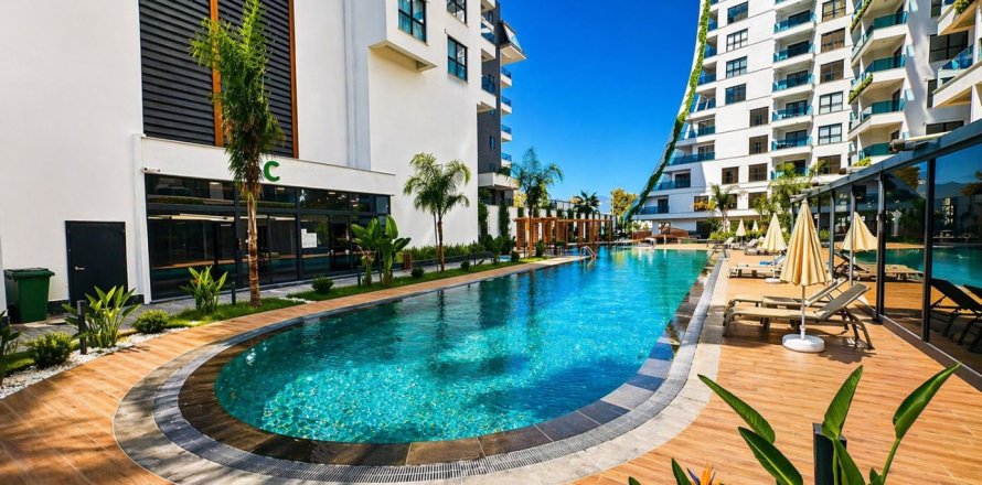 1+1 Lejlighed i Mahmutlar, Antalya, Tyrkiet Nr. 223334