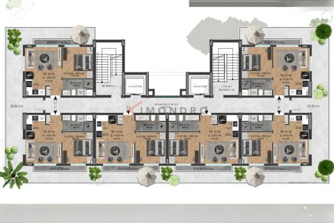 1+1 Wohnung in Aksu, Antalya, Türkei Nr. 238859 - 24