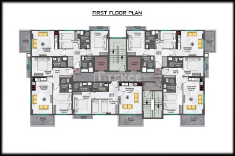 5+1 Lejlighed i Alanya, Antalya, Tyrkiet Nr. 238533 - 21