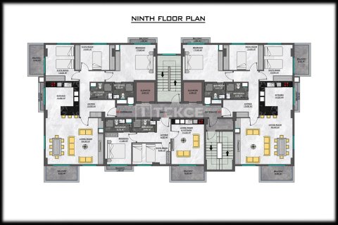 5+1 Lejlighed i Alanya, Antalya, Tyrkiet Nr. 238533 - 22