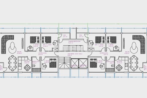 Продажа квартиры в Стамбуле, Турция 2+1, 100м2, №238301 – фото 13