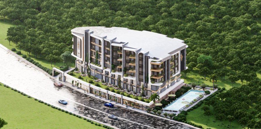 2+1 Lägenhet i Antalya, Turkiet Nr. 238643