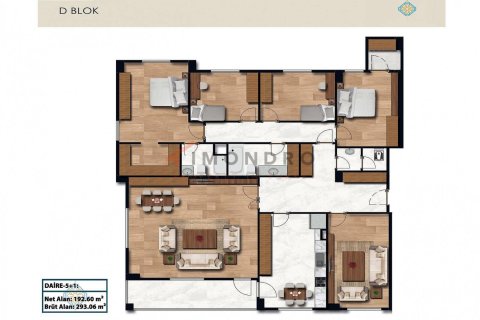 Продажа квартиры  в Зейтинбурну, Стамбуле, Турция 2+1, 108м2, №152112 – фото 30