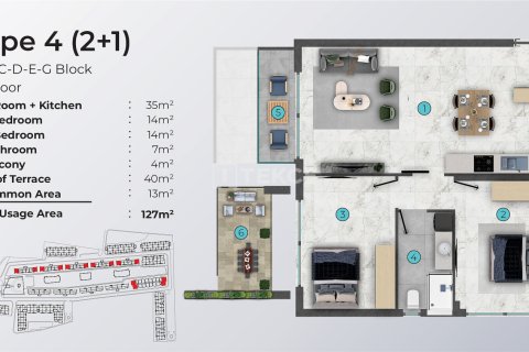 3+1 Wohnung in Iskele, Nr. 238682 - 30