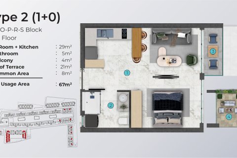 3+1 Wohnung in Iskele, Nr. 238682 - 20