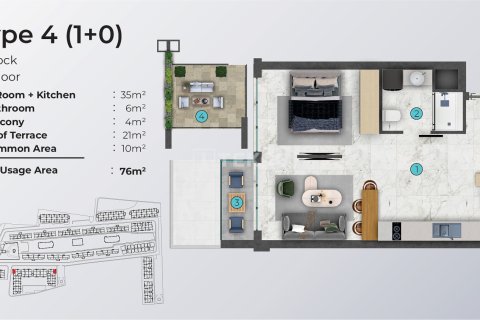 3+1 Wohnung in Iskele, Nr. 238682 - 22