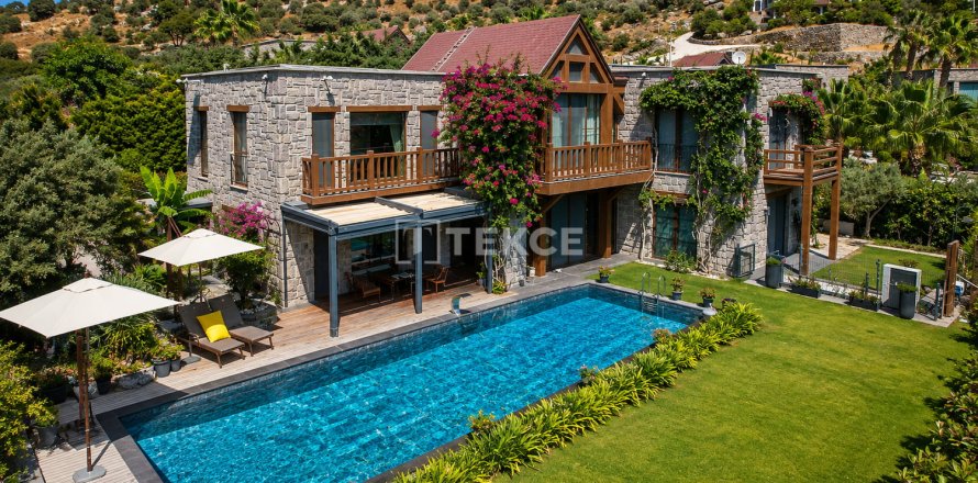 Villa 5+2 Bodrum, Muğla, Türkiye №237596