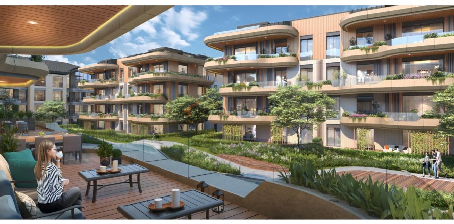 6+1 Leilighet  i Bakırköy, Istanbul, Tyrkia Nr. 184222