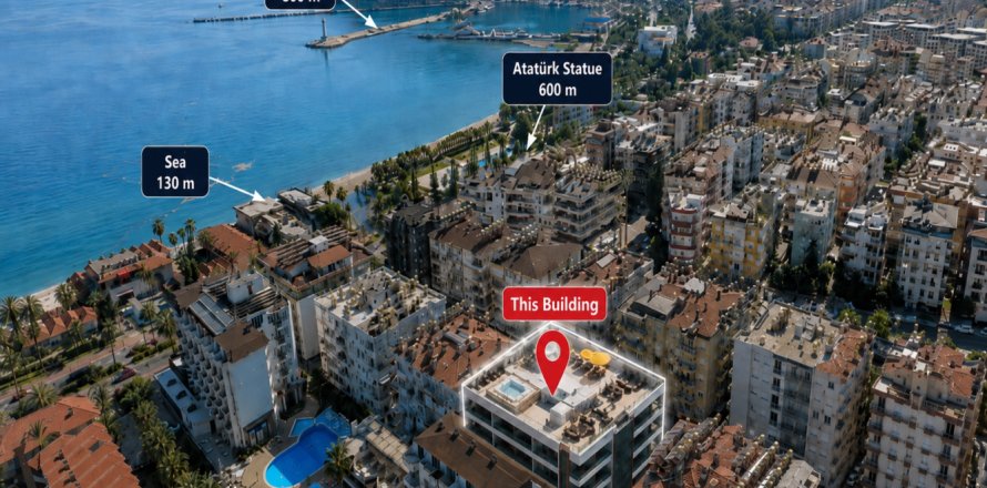 Apartment in Alanya, Antalya, Turkey No. 232143