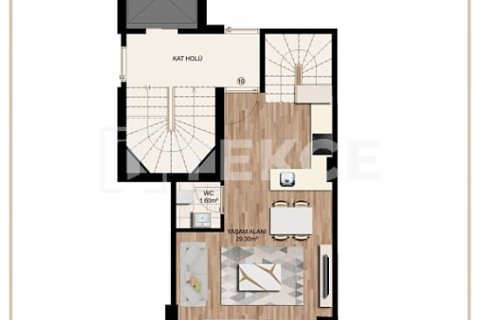Продажа квартиры в Стамбуле, Турция 1+1, 46м2, №238329 – фото 13