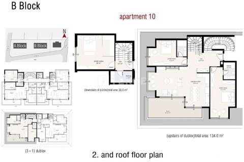 2+1 Leilighet i Alanya, Antalya, Tyrkia Nr. 238603 - 17