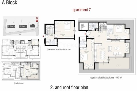 2+1 Leilighet i Alanya, Antalya, Tyrkia Nr. 238603 - 30