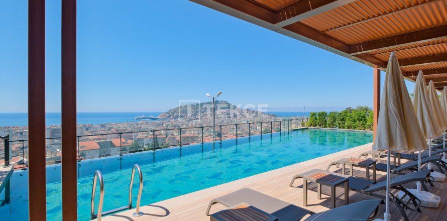 2+1 Leilighet i Alanya, Antalya, Tyrkia Nr. 238603