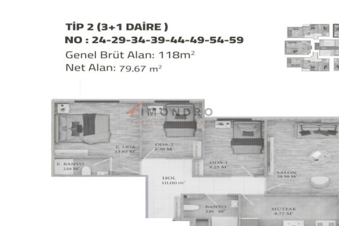 1+1 Lejlighed  i Küçükçekmece, Istanbul, Tyrkiet Nr. 238376 - 12