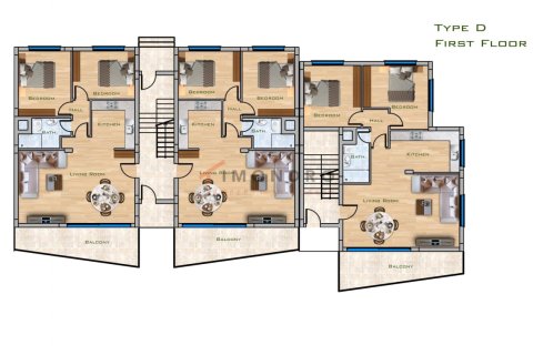 1+1 Lejlighed i Yeni Bogazici, Famagusta, Nr. 238391 - 24