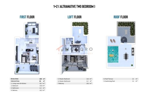 2+1 Lejlighed i Yeni Bogazici, Famagusta, Nr. 238393 - 27