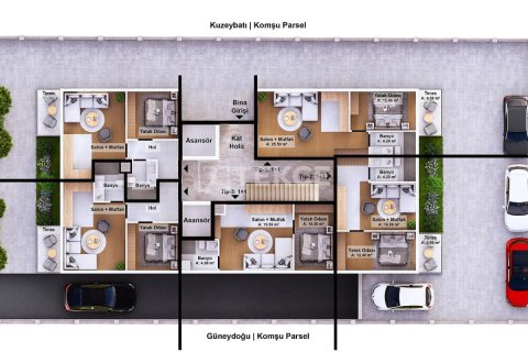 1+1 Lejlighed i Antalya, Tyrkiet Nr. 238197 - 10