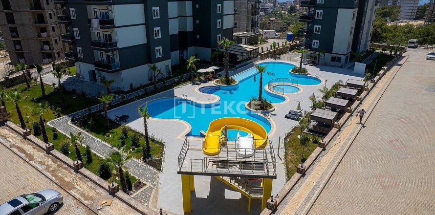 3+1 Takvåning  i Alanya, Antalya, Turkiet Nr. 238448