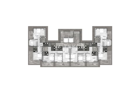 2+1 Penthouse  i Alanya, Antalya, Tyrkiet Nr. 238606 - 25