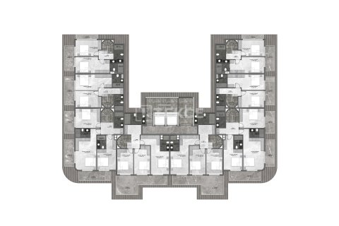 2+1 Penthouse  i Alanya, Antalya, Tyrkiet Nr. 238606 - 23