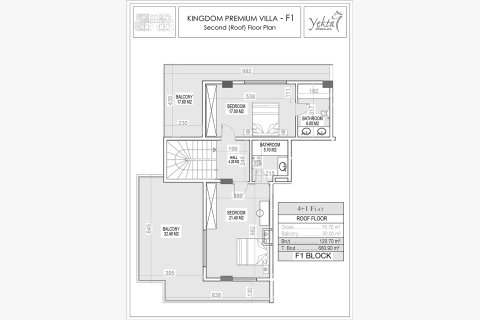 4+1 Villa i Yekta Kingdom Premium Villas, Alanya, Antalya, Tyrkiet Nr. 170401 - 24