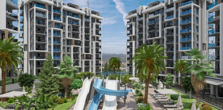 1+1 Leilighet i Avsallar, Antalya, Tyrkia Nr. 238826