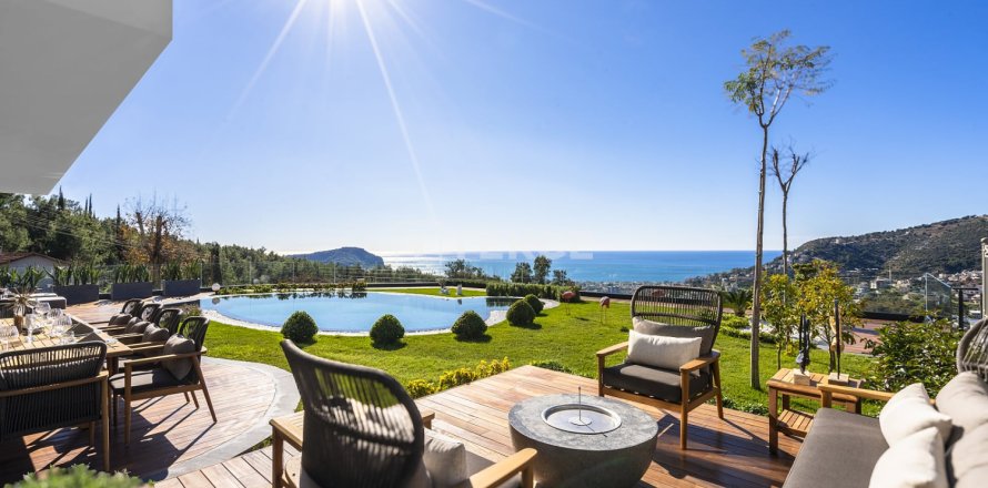 Villa  3+1  Alanya, Antalya, Türkiye №221619