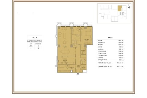 Wohnung  in Basaksehir, Istanbul, Türkei Nr. 238877 - 29