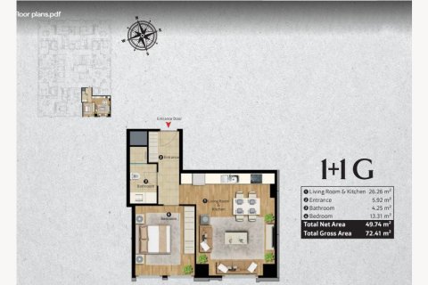 Wohnung  in Basaksehir, Istanbul, Türkei Nr. 238877 - 27