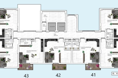 Apartment for sale in Avsallar, Antalya, Turkey, 1 bedroom, 55m2, No. 47427 – photo 30
