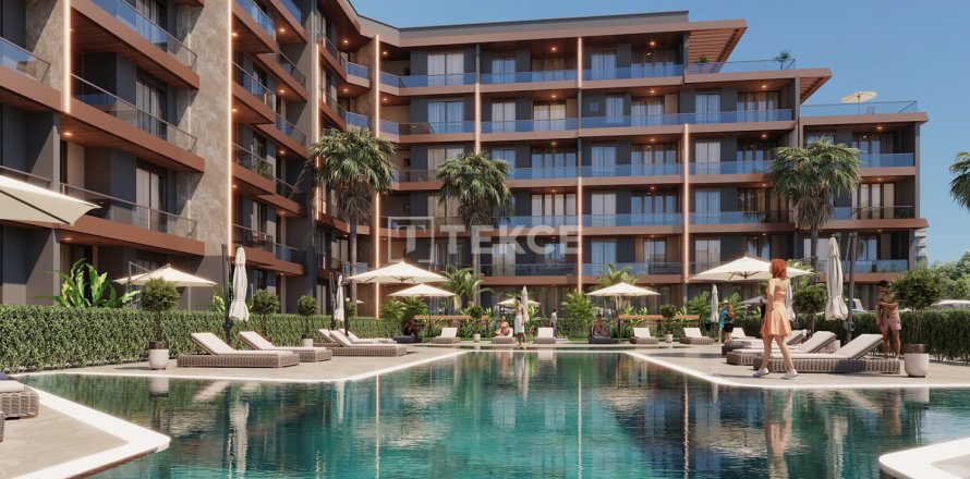2+1 Lägenhet  i Aksu, Antalya, Turkiet Nr. 238337