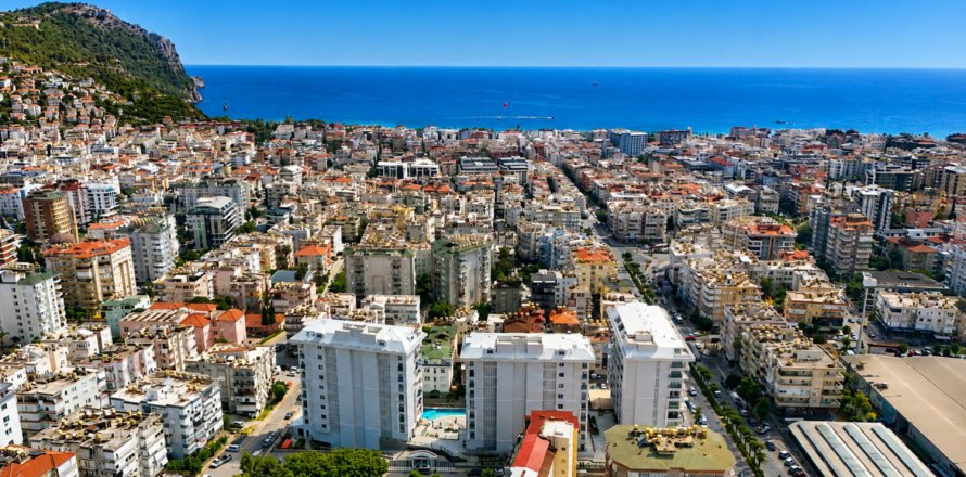 آپارتمان در  Alanya ، ترکیه 3 خوابه ، 110 متر مربع.  شماره 238766