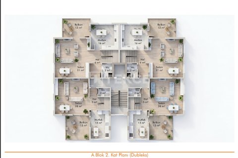 Продажа квартиры в Муданье, Бурсе, Турция 3+1, 180м2, №238665 – фото 17