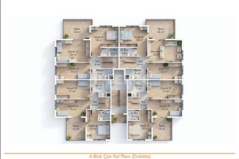 Продажа квартиры в Муданье, Бурсе, Турция 3+1, 180м2, №238665 – фото 18
