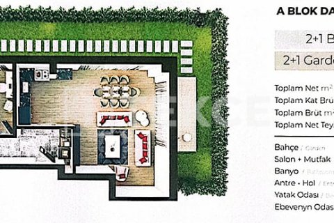 4+1 Lejlighed i Istanbul, Tyrkiet Nr. 238201 - 20