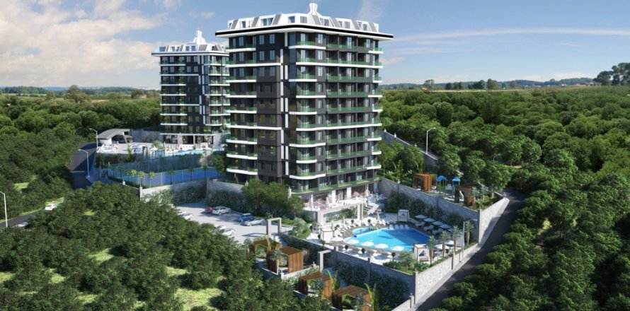2+1 Lägenhet  i Demirtas, Alanya, Antalya, Turkiet Nr. 238169