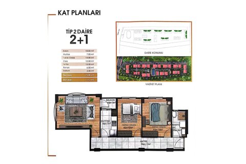 Lägenhet  i Basaksehir, Istanbul, istanbul, Turkiet Nr. 238878 - 30