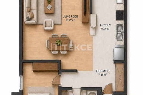 2+1 Leilighet i Istanbul, Tyrkia Nr. 238467 - 17
